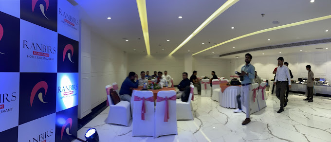 Couple celebrating anniversary at Hotel Ranbirs